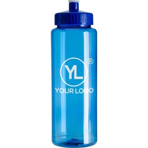 透明藍色透明顏色運動瓶