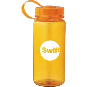 半透明橙色蒙特哥運動瓶