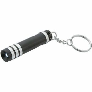 黑色 Versa 鋁製 LED 鑰匙燈帶開瓶器
